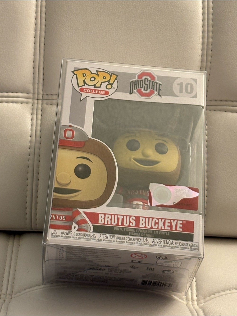 Brutus Buckeye Ohio State Buckeyes College Funko Pop 10